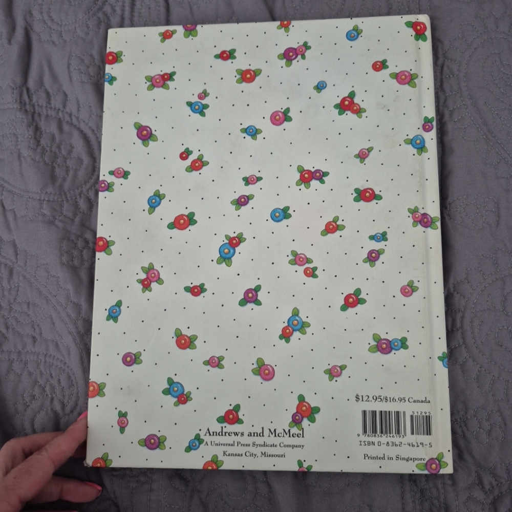 Mother's Journal by Mary Engelbreit 1993 Writing Om Inside Cover Only - Picture 13 of 14